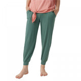 AnyBody Women's Cozy Knit Side Ribbed Jogger Pants