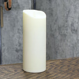 LIGHTLi Moving Flame Weather Resistant Flameless Candle 3.5 X 8.5 Ivory