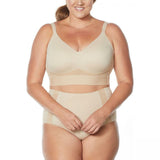 Rhonda Shear Plus Size Mesh Back Detail Molded Cup Bra