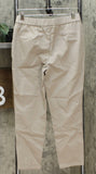 Lemon Way Women's Petite Flawless Twill Pull On Ankle Pants