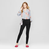 A New Day Women's Skinny Button Front Pants