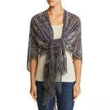 Echo Women's Floral Velvet Burnout Ruana