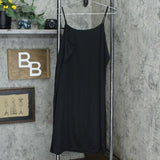 Du Jour Women's Button Front Shirt Midi Dress With Tie Detail