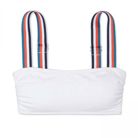 Xhilaration Women's Ribbed Bralette Bikini Top