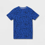 Cat & Jack Boys' Shark Print Short Sleeve T-Shirt