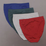Rhonda Shear 4 Pack Original Ahh High Cut Brief Panties