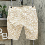 DG2 by Diane Gilman Pull On Bermuda Shorts Khaki Petite Large