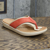 b.o.c. Women's Aimee Comfort Sandal Coral Red 8