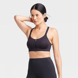 All in Motion Women's High Support Zip Front Bra. 831GM