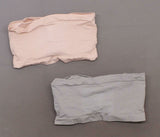 Rhonda Shear LOT OF 2 Underwire Bandeau Bras Removable Pads Gray/Blush Plus 2X