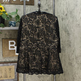 Kiyonna Women's Plus Size Linden Lace Blouse Shirt Top