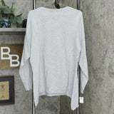 Denim & Co. Women's Perfect Jersey Long Sleeve V-Neck Trapeze Hem Top