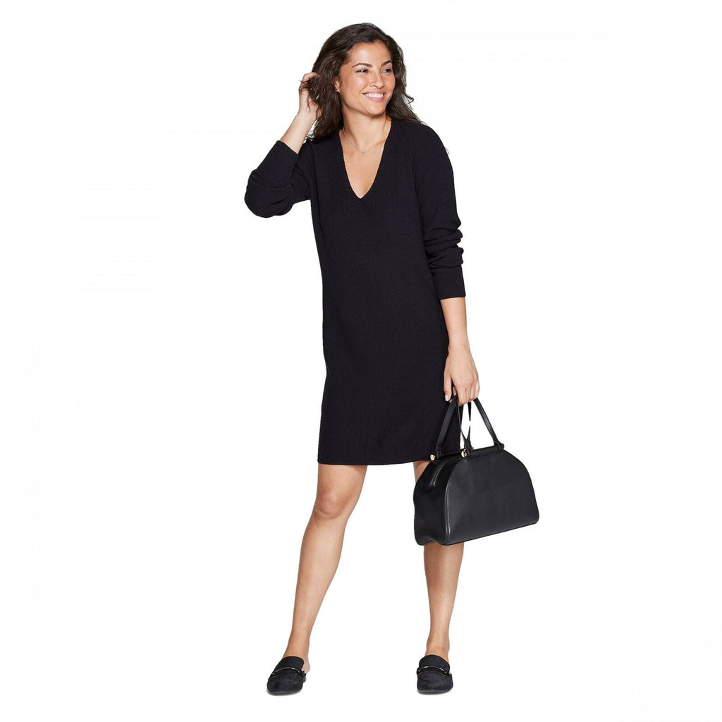 A New Day Women's Long Sleeve V-Neck Sweater Dress Biggybargains A New Day Women's Long Sleeve V-Neck Sweater Dress Biggybargains