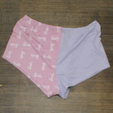 Barbie Women's Pajama Sleep Lounge Shorts with Headband Purple / Pink XL