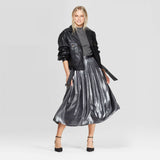 Who What Wear Women's Mid Rise Flowy Midi Skirt