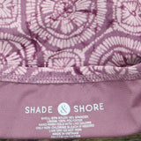 Shade & Shore Asymmetrical Ruffle Front High Waist Cheeky Bikini Bottom