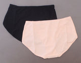 Rhonda Shear 2 Pack Women's Striped Mesh Brief Panties