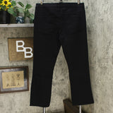 DG2 by Diane Gilman Classic Stretch Boot-Cut Jeans Black Petite 16W