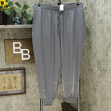 AnyBody Women's Satin Jogger Pants