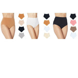 Rhonda Shear 4 Pack Seamless High Waist Ahh Brief Panties