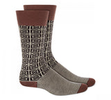 Alfani Men's Geometric Striped Dress Socks