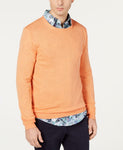 Tasso Elba Men's Pullover Crewneck Elan Sweater Pale Orange Medium