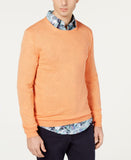 Tasso Elba Men's Pullover Crewneck Elan Sweater Pale Orange Medium