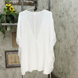Xhilaration Women's Front Tie Kimono Cover Up