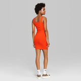 Wild Fable Women's Strappy Square Neck Knit Tank Dress