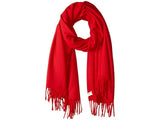 Rag & Bone Women's Classic Fringe Italian Wool Rectangle Scarf