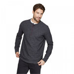 Goodfellow & Co. Men's Regular Fit Long Sleeve Textured Henley Shirt