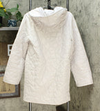 MarlaWynne Women's Reversible Lightweight Quilted Coat