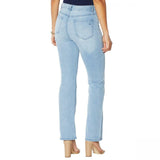 DG2 by Diane Gilman Women's Plus Size Classic Stretch Boot Cut Jeans