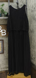 DG2 by Diane Gilman Women's Easy Tank Maxi Dress Black Large