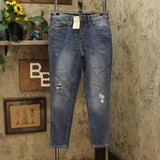 Universal Thread Women's High Rise Destructed Skinny Jeans