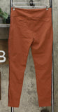 G by Giuliana Women's Jet Set Leggings With Side Stripe Spice Large