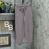 AnyBody Women's Cozy Knit Tie Waistband Jogger Pants