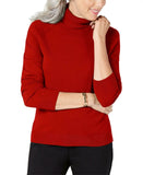 Karen Scott Petite Basic Solid Luxsoft Turtleneck Sweater
