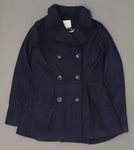 A New Day Women's 6 Button Double Pleat Pea Coat Peacoat