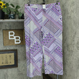 Denim & Co. Women's Petite Pull On Wide Leg Knit Beach Pants