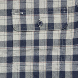 1901 Men's Trim Fit Plaid Stretch Flannel Button-up Shirt