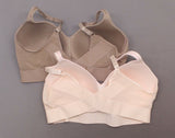 Rhonda Shear Women's Plus Size 2 Pack Molded Cup Bras With Mesh Back Detail