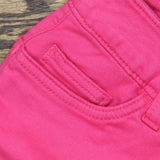 IMAN Womens Illusion Denim Pull On Bootcut Jeans Pink 2P