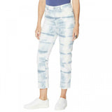 DG2 by Diane Gilman Women's Tall Size Tie Dye Print Cropped Jeans
