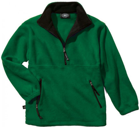 Charles River Apparel Men's Adirondack Quarter Zip Fleece Jacket