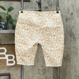 DG2 by Diane Gilman Pull-On Bermuda Shorts Khaki Petite Medium