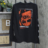 Timberland Men's Logo Graphic Long-Sleeve T-Shirt
