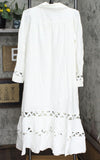 Private Label Women's Ric Rac Shirtdress PDD-065 White 4