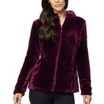 32 Degrees Heat Women's Hooded Plush Faux Fur Fleece Jacket