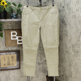 DG2 by Diane Gilman Women's Reversible Twill Pull On Skinny Jeans